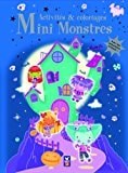 Couverture de Mini monstres - Activités et coloriages