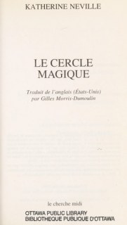 Couverture de Le cercle magique