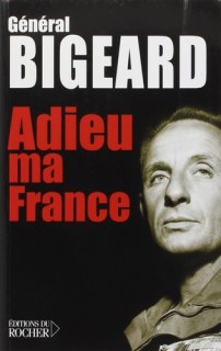 Couverture de Adieu Ma France