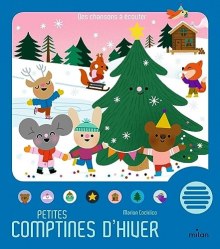 Couverture de Petites comptines d'hiver