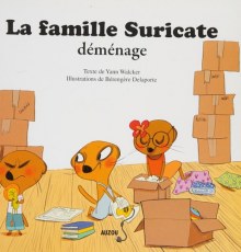 Couverture de La famille Suricate déménage