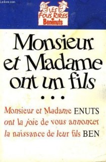 Couverture de Monsieur et Madame ont un fils Tome 1 Monsieur et Madame ont un fils