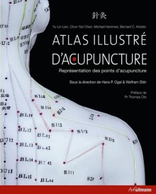 Couverture de Atlas illustré d'acupuncture représentation des points d'acunpuncture