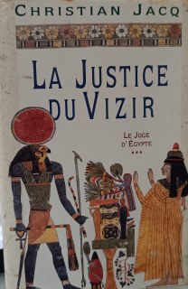 Couverture de LE JUGE D'ÉGYPTE LA JUSTICE DU VIZIR