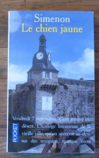 Couverture de Le chien jaune